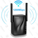 Rock Space WiFi Extender | $32 | Amazon | Promo code ZFXBCFYL